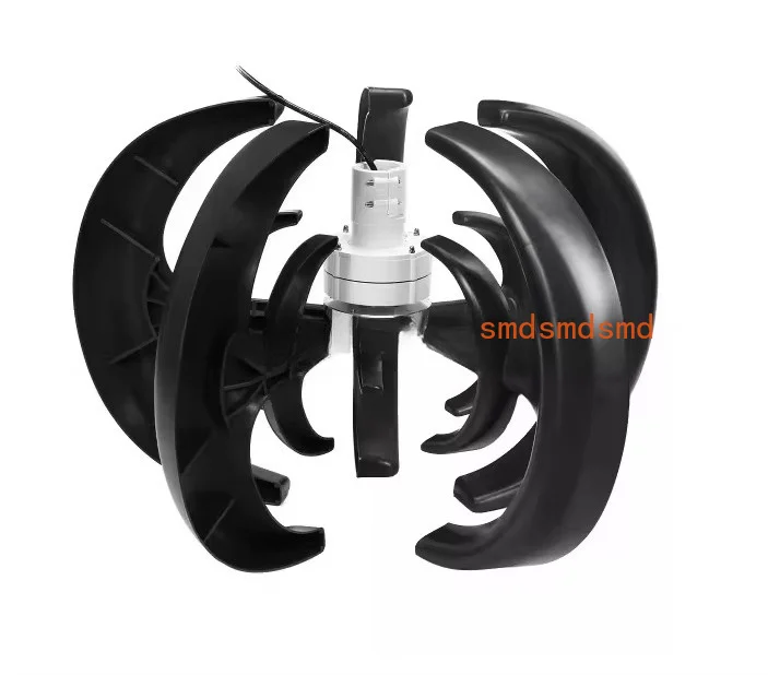1000W Wind Turbine 12v  Vertical Shaft Wind Turbine Small Windmill Free Energy with MP
