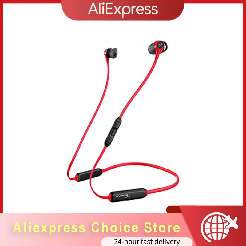 HyperX Cloud Buds Bluetooth Wireless Headphones Qualcomm aptX HD 10 Hour Battery Life 14mm Drivers Mic audio Controls