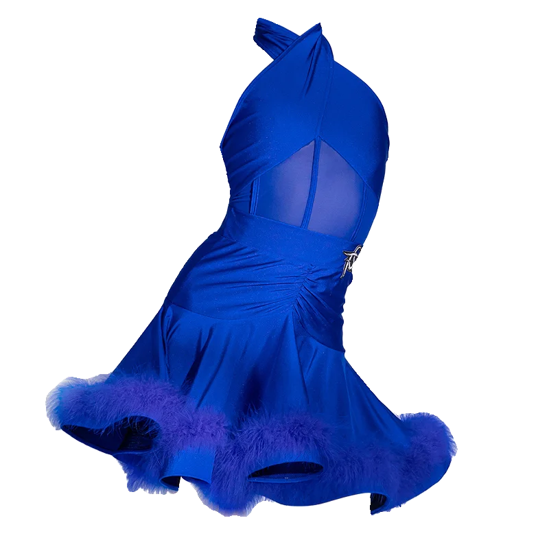 فستان أداء الفريق للرقص Tianjiao Professional الجديد للفتيات اللاتينيات