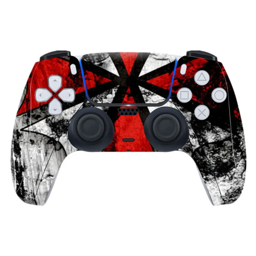 Skin Sticker For SONY PlayStation 5 Game Controller Dustproof Non-slip Protector Stickers Skin Decal For PS5 Console Accessories