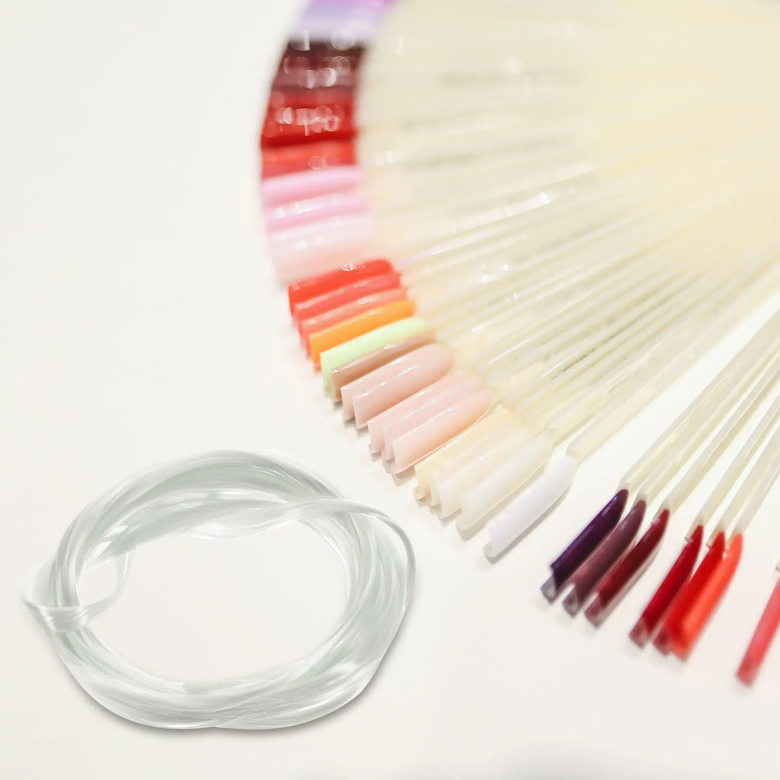

Fiberglass Nail Extensions Natural Look Easy Application Lasts 15 30 Days Manicure Supplies False Nails Travel Kit Nail Art
