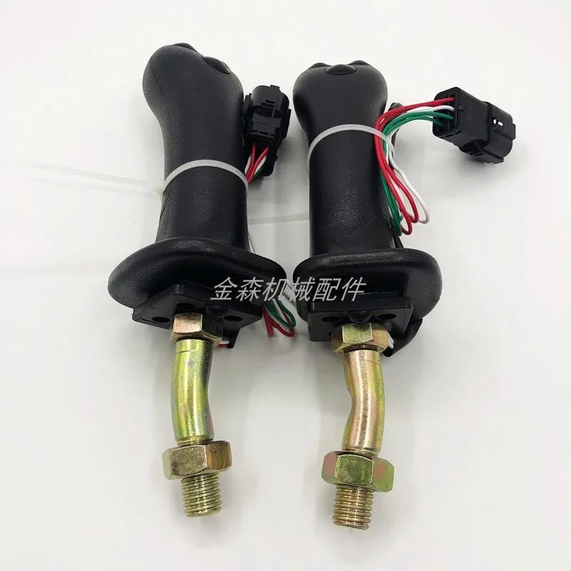 Left & Right 3 Buttons Excavator Joystick Handle Fit For Doosan DH DX150 215 225 300 370-9C