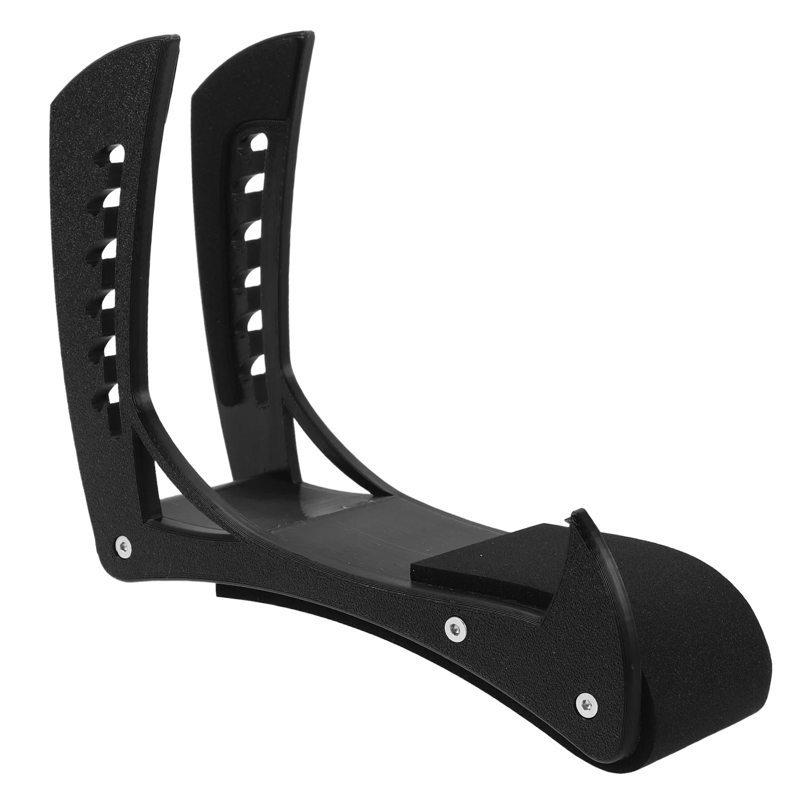 

Electric Guitar Holder Adjustable Foot Stool Foam Padded Support Rest for Musicians Lifter Stand