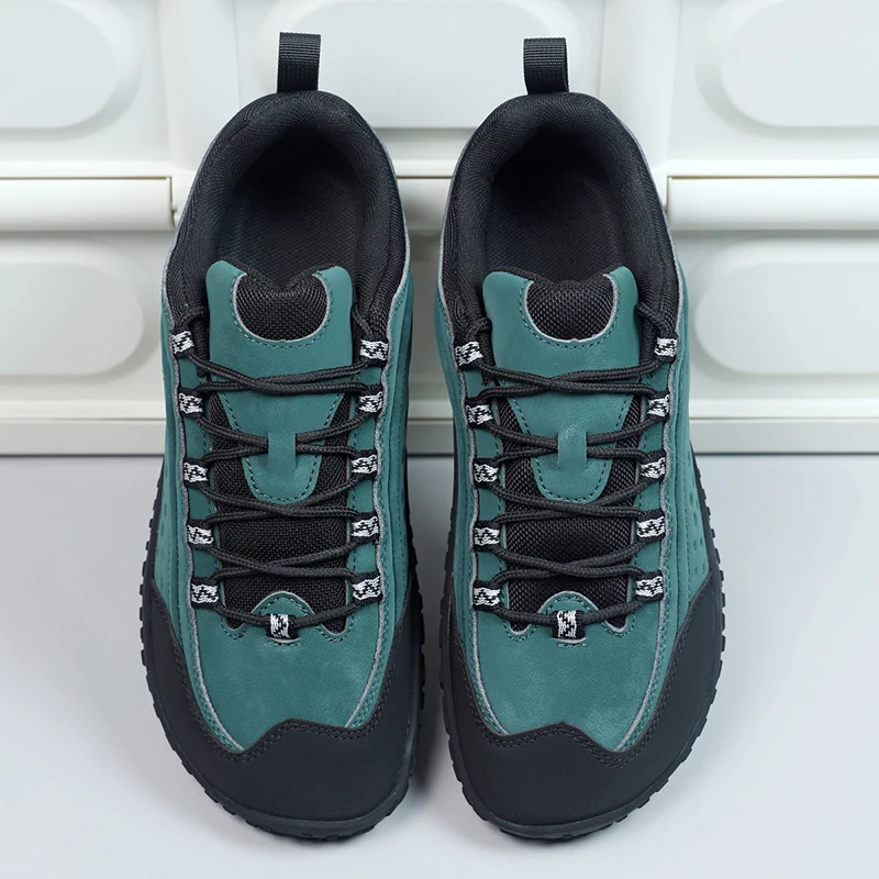 

Унисекс, кожаная спортивная обувь с широкой головкой, уличная походная обувь в парном стиле, осенне-зимняя обувь для борьбы с милитари, альпинизм