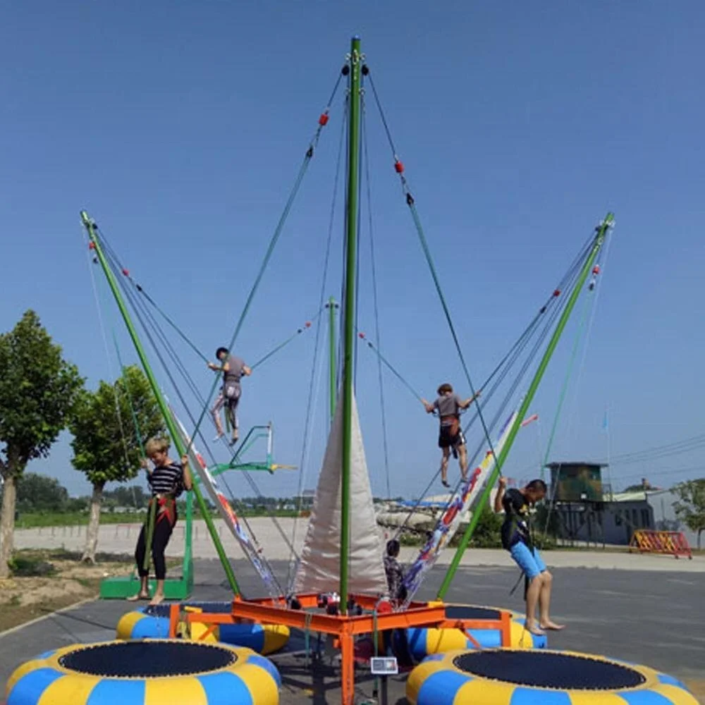 European popular bungee trampoline jumping equipment for sale