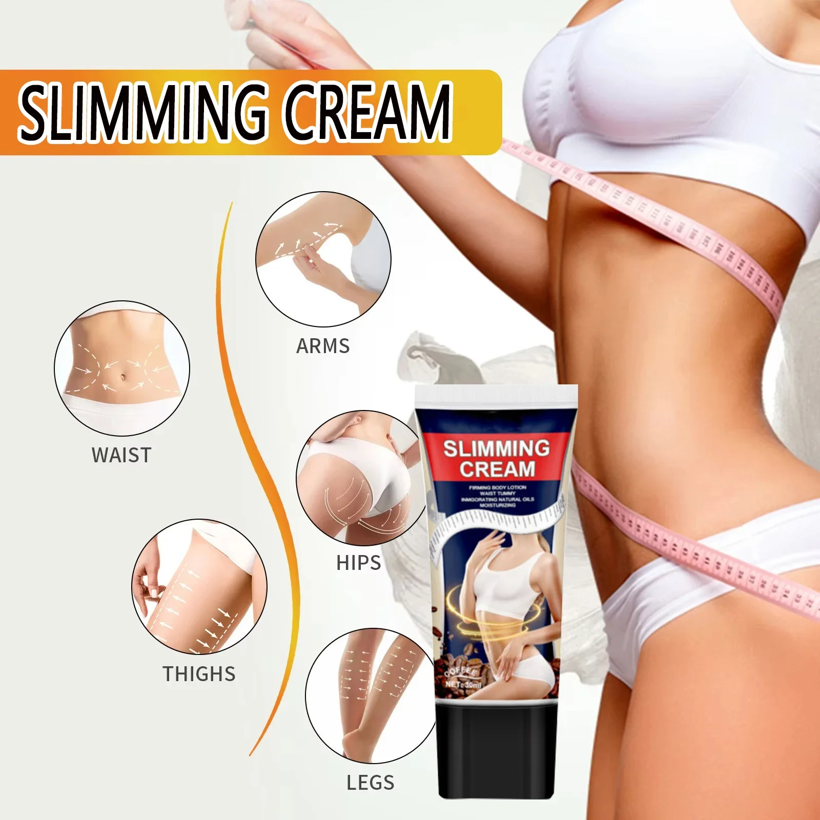 

Slimming Creams Powerful Weight Loss Cream Fast Burn Fat Shape Body Slim Down The Belly Thighs And Calves Body Sculpting