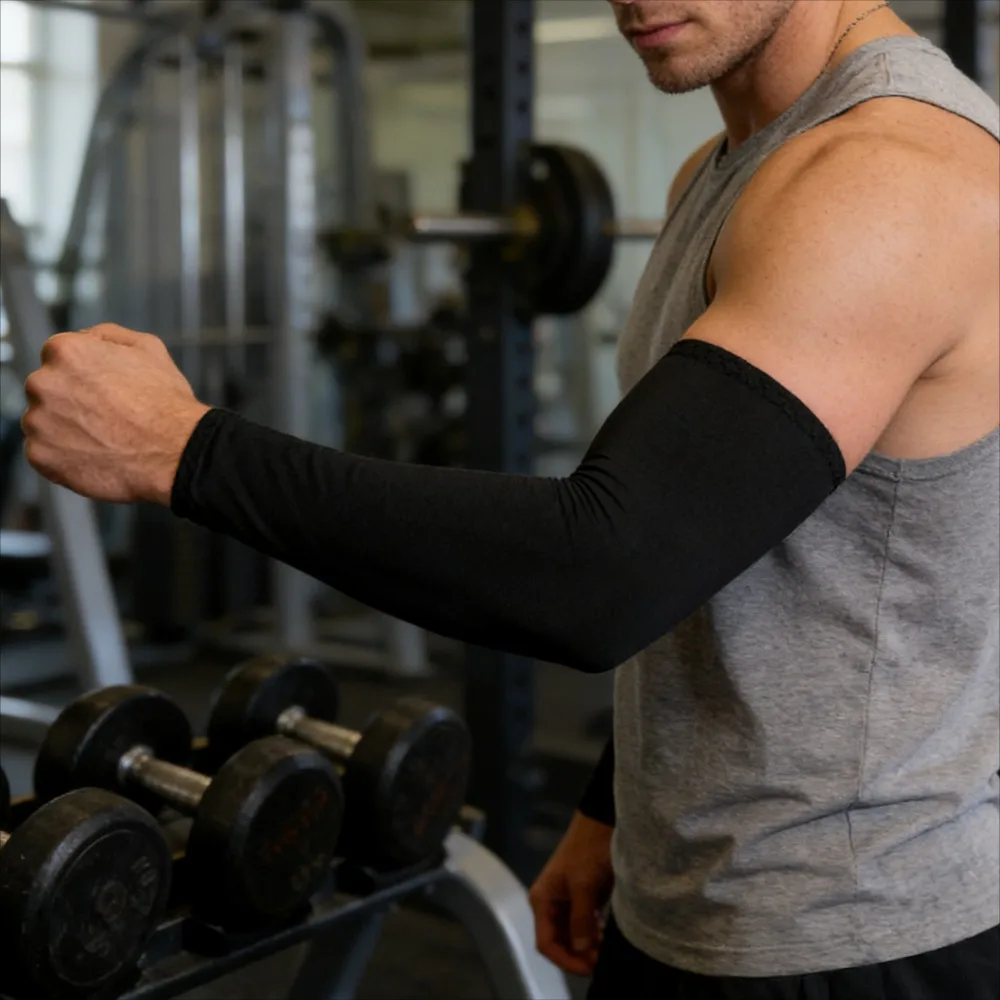 

Солнцезащитные спортивные нарукавники из ледяного шелка для велоспорта, фитнеса и бега на открытом воздухе