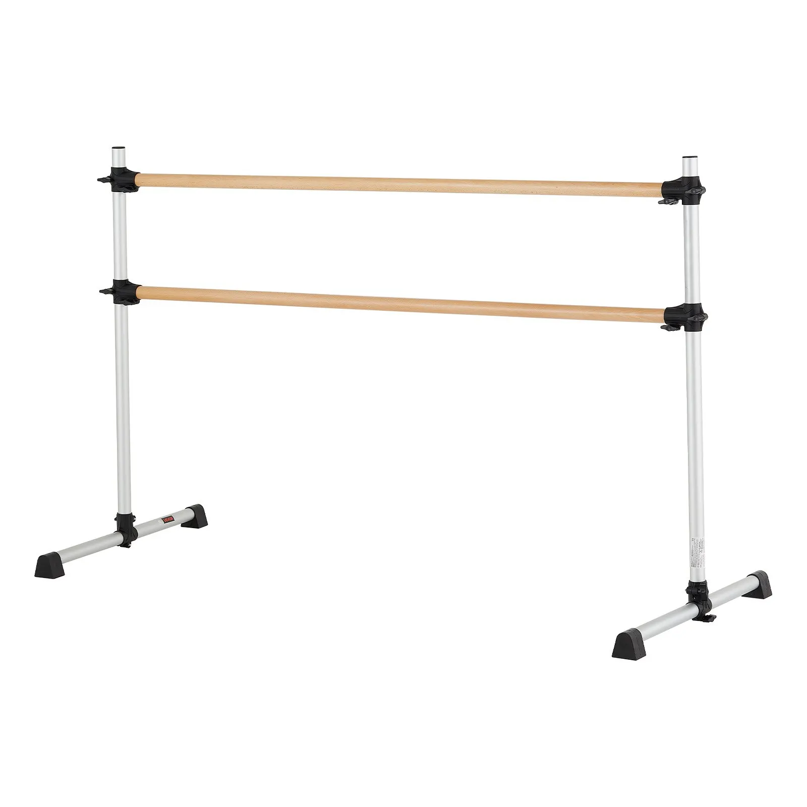 

Балетный шест, 6 футов, двойной, из буковой древесины, для дома, отдельно стоящий, портативный, для растяжки и танцев, регулируемый по высоте