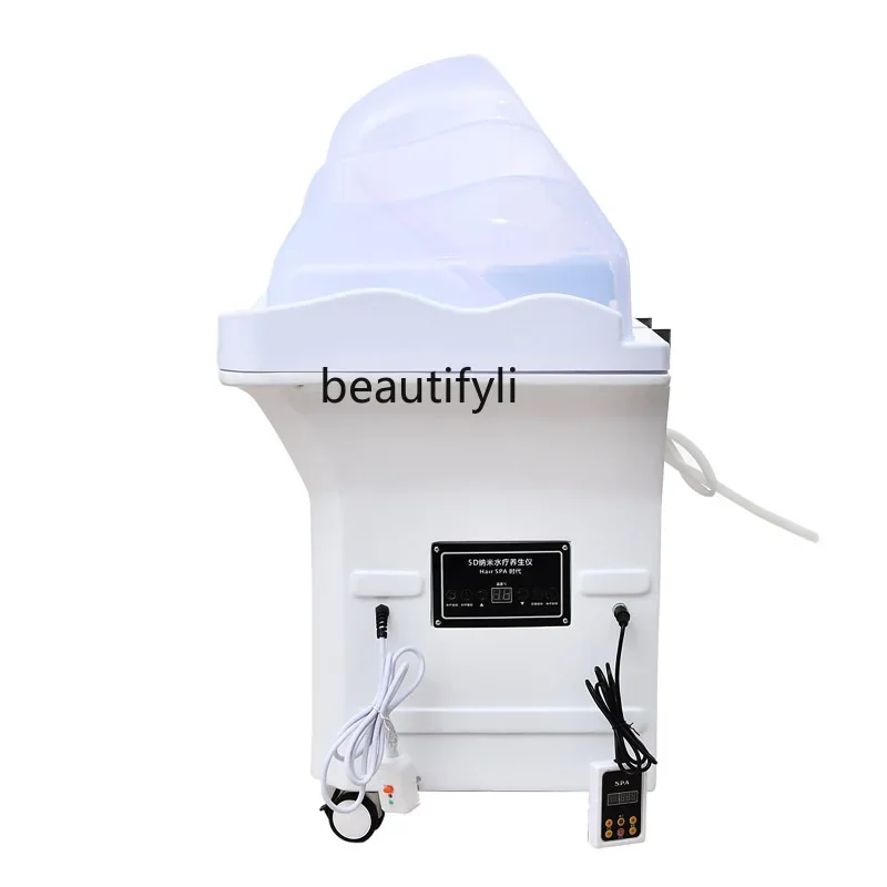 

Head Massager Fumigation Automatic Water Circulation Instrument Constant Temperature Water Circulation Mobile Shampoo Basin