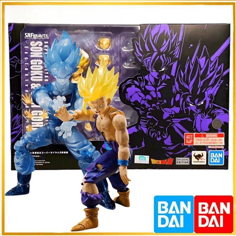 

Bandai S.h.figuarts Dragon Ball Z Raditz & Son Gohan Exclusive Edition Ver. Pvc Anime Action Figures Model Birthday Gifts Toy