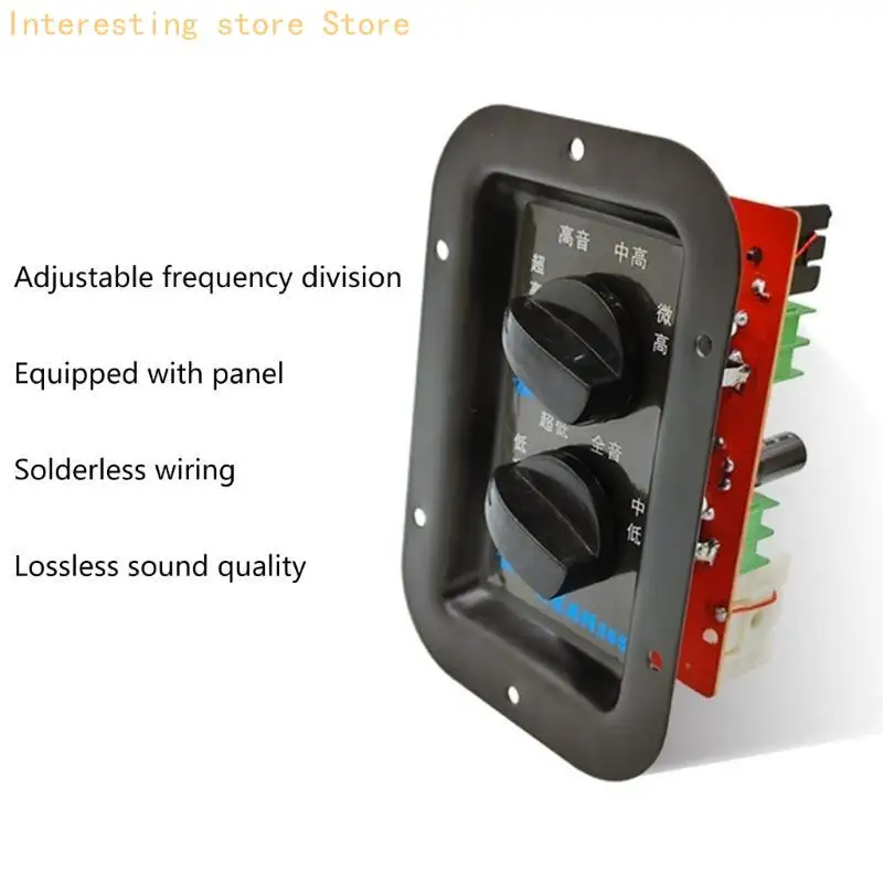 350 W, verstellbarer Multi-Lautsprecher, Höhen/Bass, 2 Einheiten, Audio-Frequenzteiler, 2-Wege, 55 KC – Detail 10