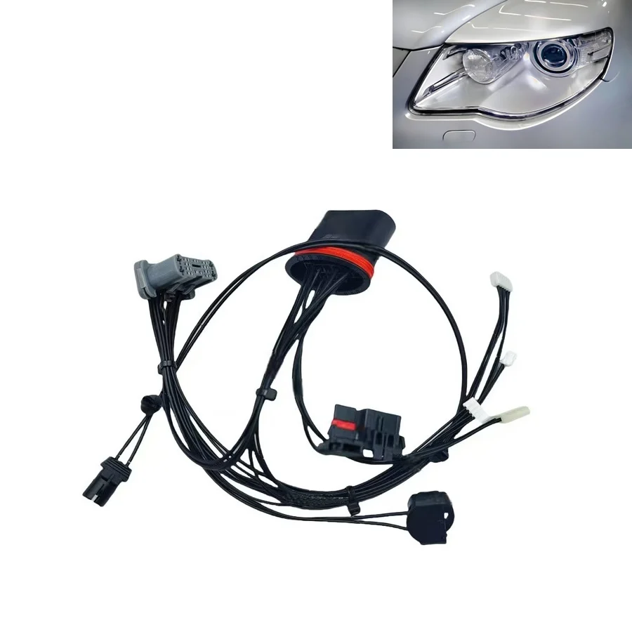 

Для Volkswagen VW Touareg 2007 2008 2009 2010 жгут проводов фар внутренний жгут проводов фар с AFS 1 шт.