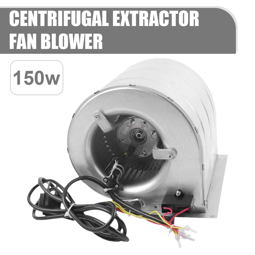 2 Intake Centrifugal Fan 150W 146mm Diameter Used In Factory Mine Tunnel Ship Ventilation Dust Removal and Cooling 1300Rpm