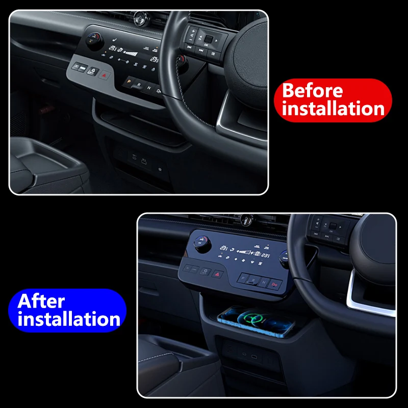 Voor Nissan Serena 6 draadloze autolader, compatibel met 2023-model