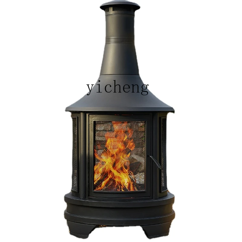 Zk Outdoor Fire Warmer Courtyard Firewood Heating Stove Charcoal Villa Barbecue Campfire