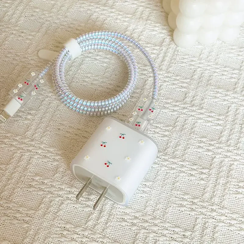 

For Apple 12 Data Cable Protection Case 18W/20W Suitable for 13/14 Plus Chargers iPhone 11 Promax Charging Cable Shell