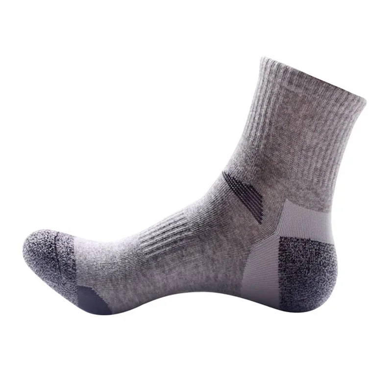 2 Pairs/1Pair Summer Unisex Sports Thermal Cotton Pile Cashmere Mens Socks Seamless Climbing Hiking Skiing Socks EU 39-44