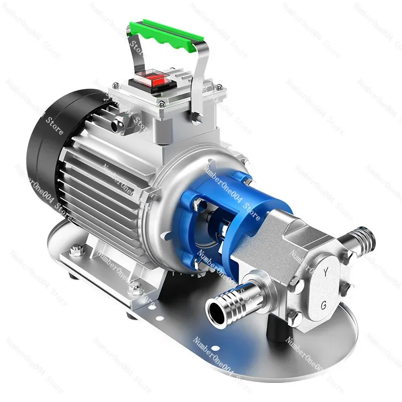 Burning, Self-priming StainlessSteel OilPump 220V380V Gear High Viscosity OilDiesel EdibleOil HydraulicOil