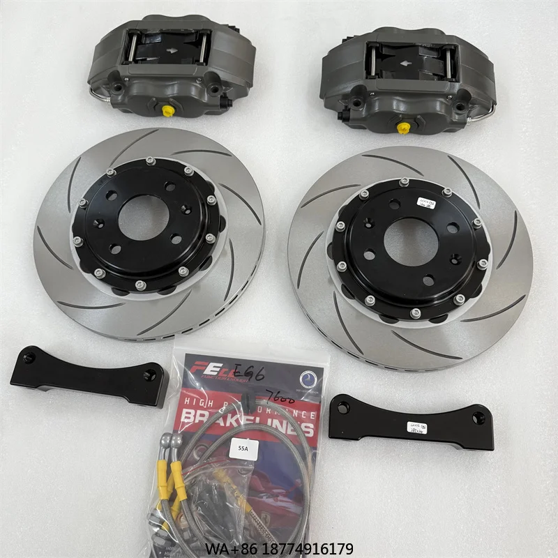 Большой 4-тактный тормозной суппорт для суппорта 7600, автогоночные детали для колес 86 LC80 15/16/17 дюймов