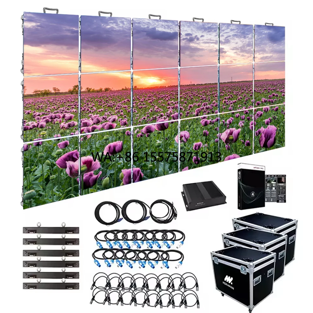 

P3.91 500X500 мм для аренды на открытом воздухе, полноцветный RGB 3840 Гц Hd мобильные экраны, светодиодная панель, цифровая вывеска, Pantalla Ledwall Nits Display