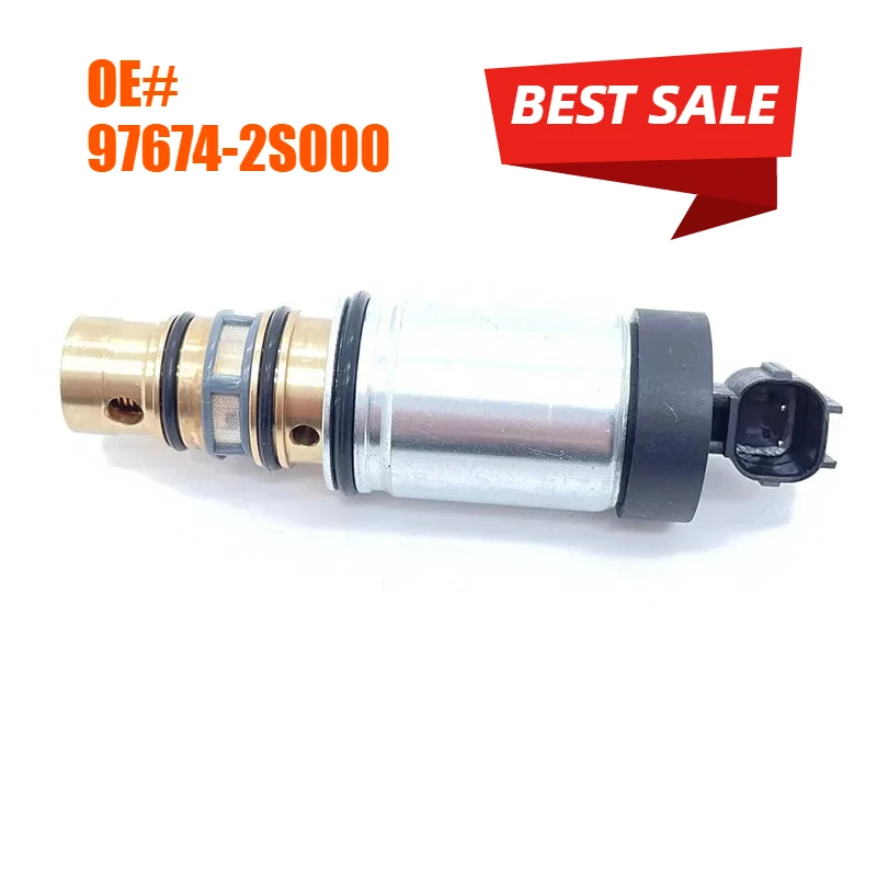 

Compressor A/C Solenoid Valve Control 97674 2S000 for Hyundai Kia 2009-2017 976742S000 tools
