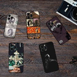 Rapper S-Suicideboys Albums Phone Case for iPhone 12 11 13 14 15 16 Max Pro Plus Black Soft Silicone Cover