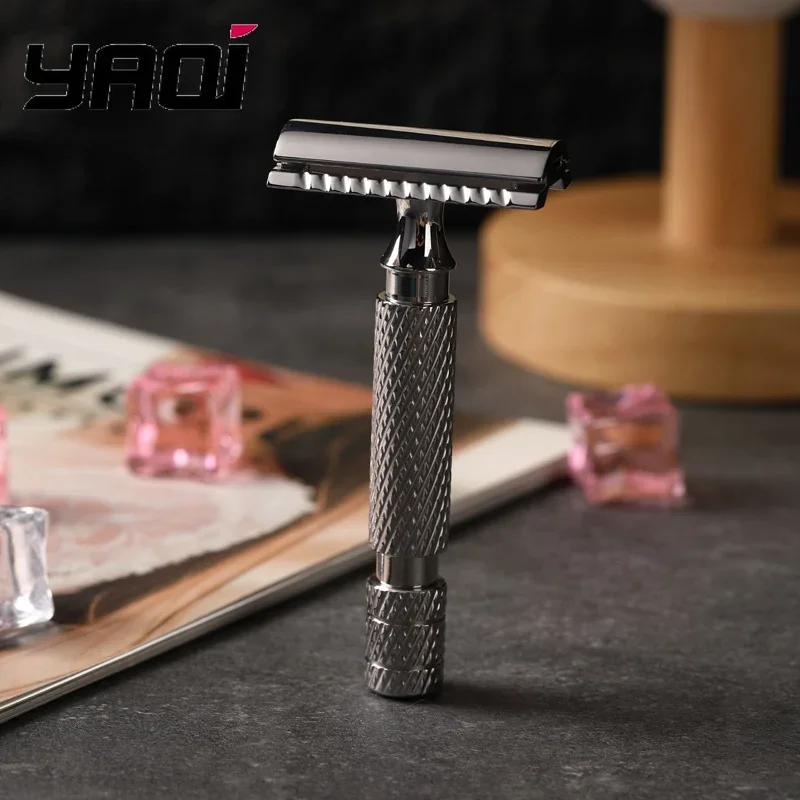 Yaqi PILOT Safety Razor Stainless Steel Beard Shaver Holiday Friend Gifts And Giveaways Wet Shave Tools 2026