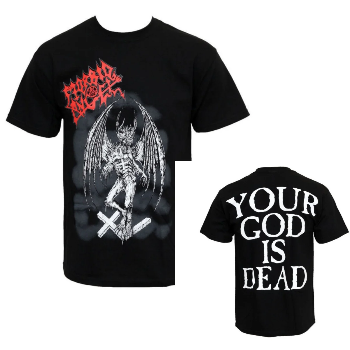 Hot Morbid Angel Graphic Cotton Band T-shirt Unisex Summer Short Sleeve Fashion Brand Tee Luxury Casual Vintage Tees