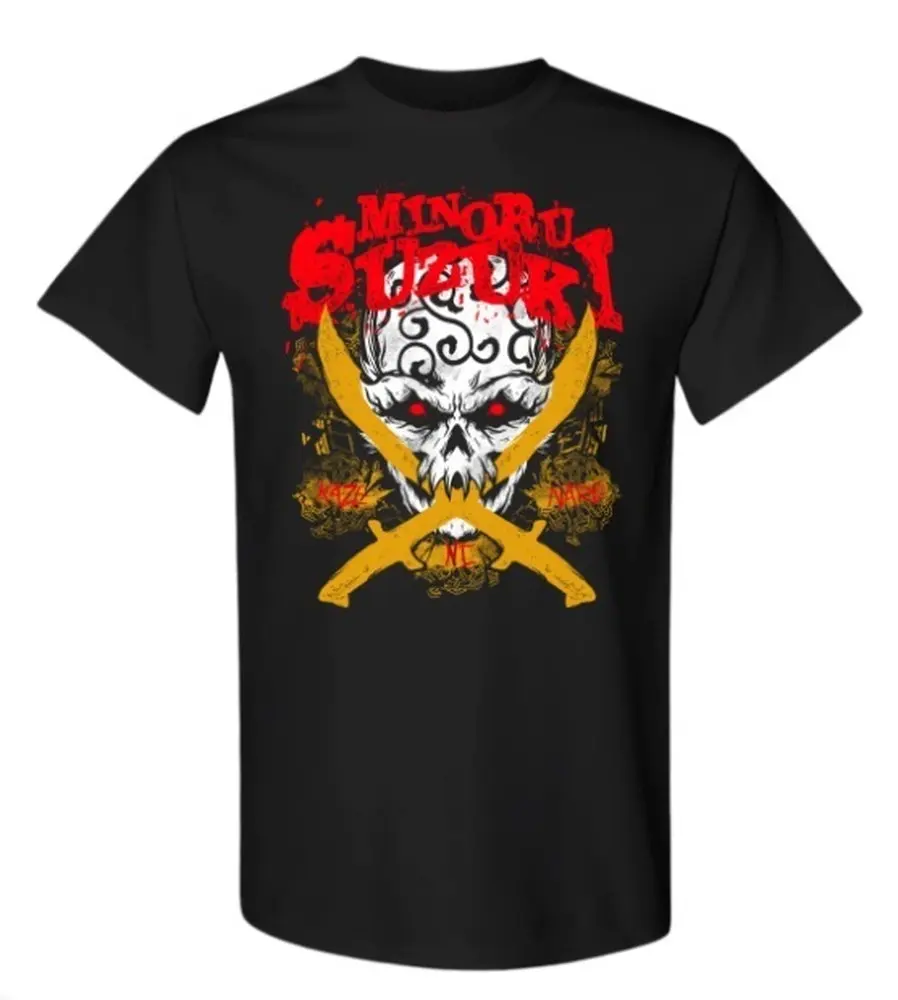 

2025 HOT SALE T SHIRTS Minoru Wrestling Sports TEE Famous Wrestler FANS man clothes Streetwear