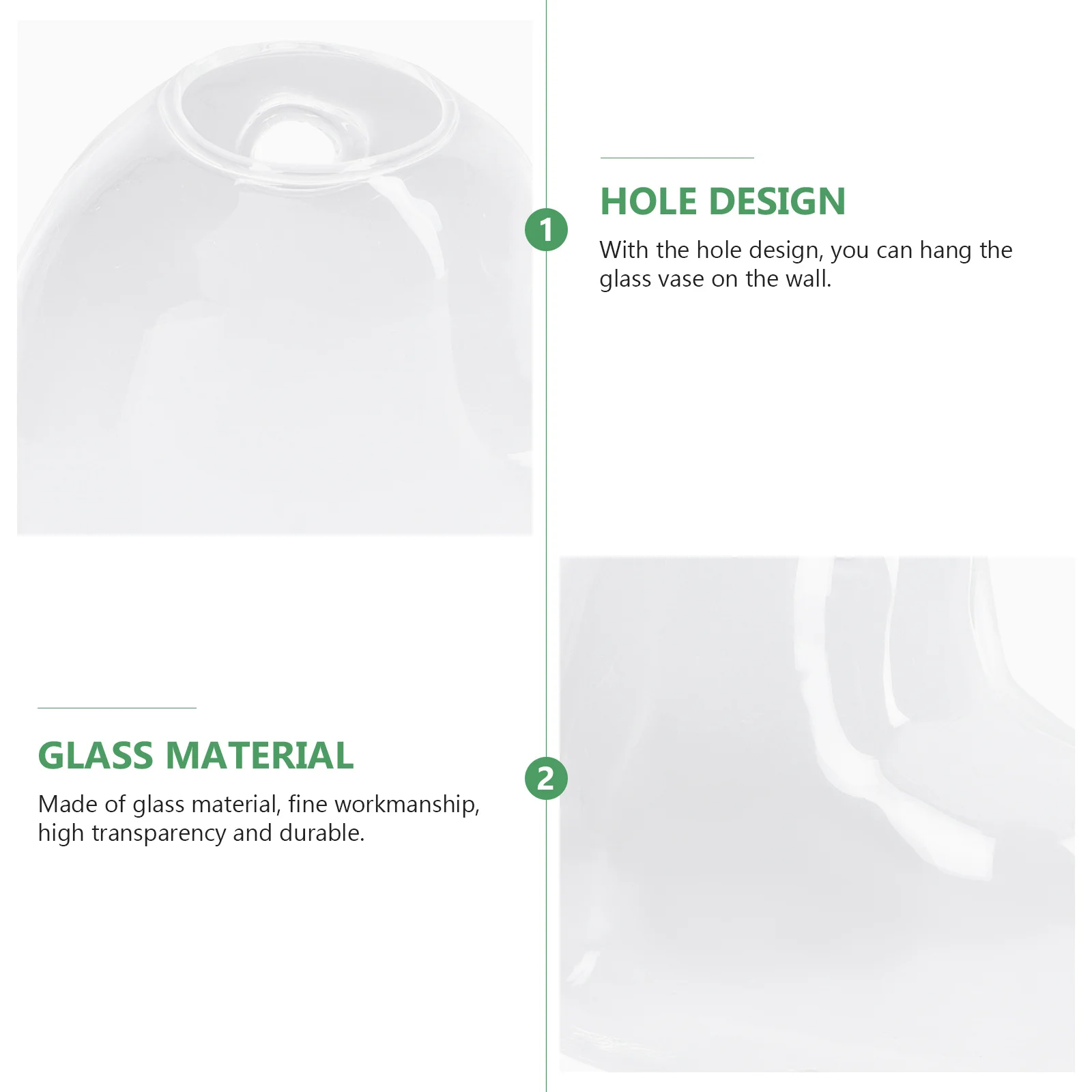 

Hanging Pot Holder Wall Glass Planter Flowerpot Planters Propogation Pots Indoor Window Terrarium Supplies