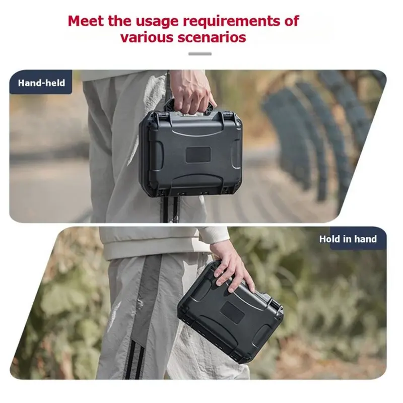 【STABLE QUALITY】STARTRC Protective Hard Case Waterproof For DJI OSMO Pocket 4 Double-Layer Travel Carrying Case Action Camera Ac