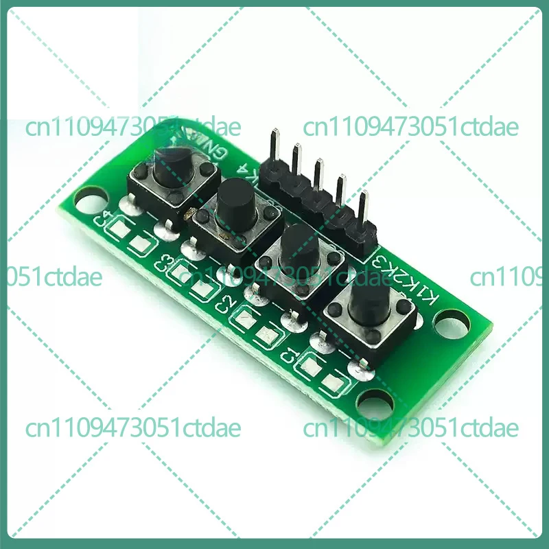 50-200pcs For 4-Way Mini Button Switch Module Electronic Components
