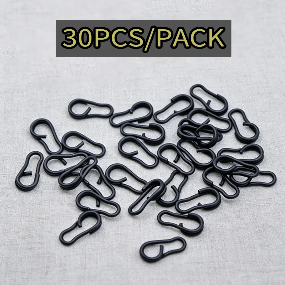 30 stücke Karpfen Angeln Zubehör Multi Blei Clip Schnell Ändern Stecker Wirbel Für Karpfen Grob Angelgerät Rollen Wirbel – Detail 6