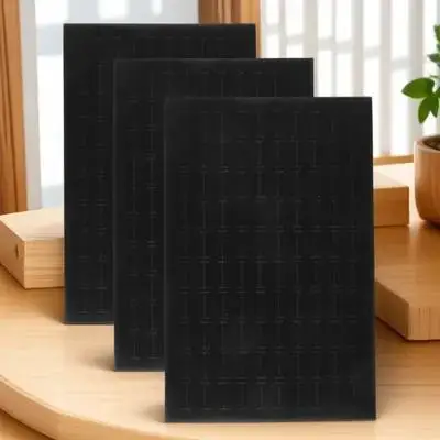 

3Pcs Jewelry Box Sponge Insert Pad for Rings Earrings Brooches Stackable Customizable Display Mat Jewelry Storage Organizer