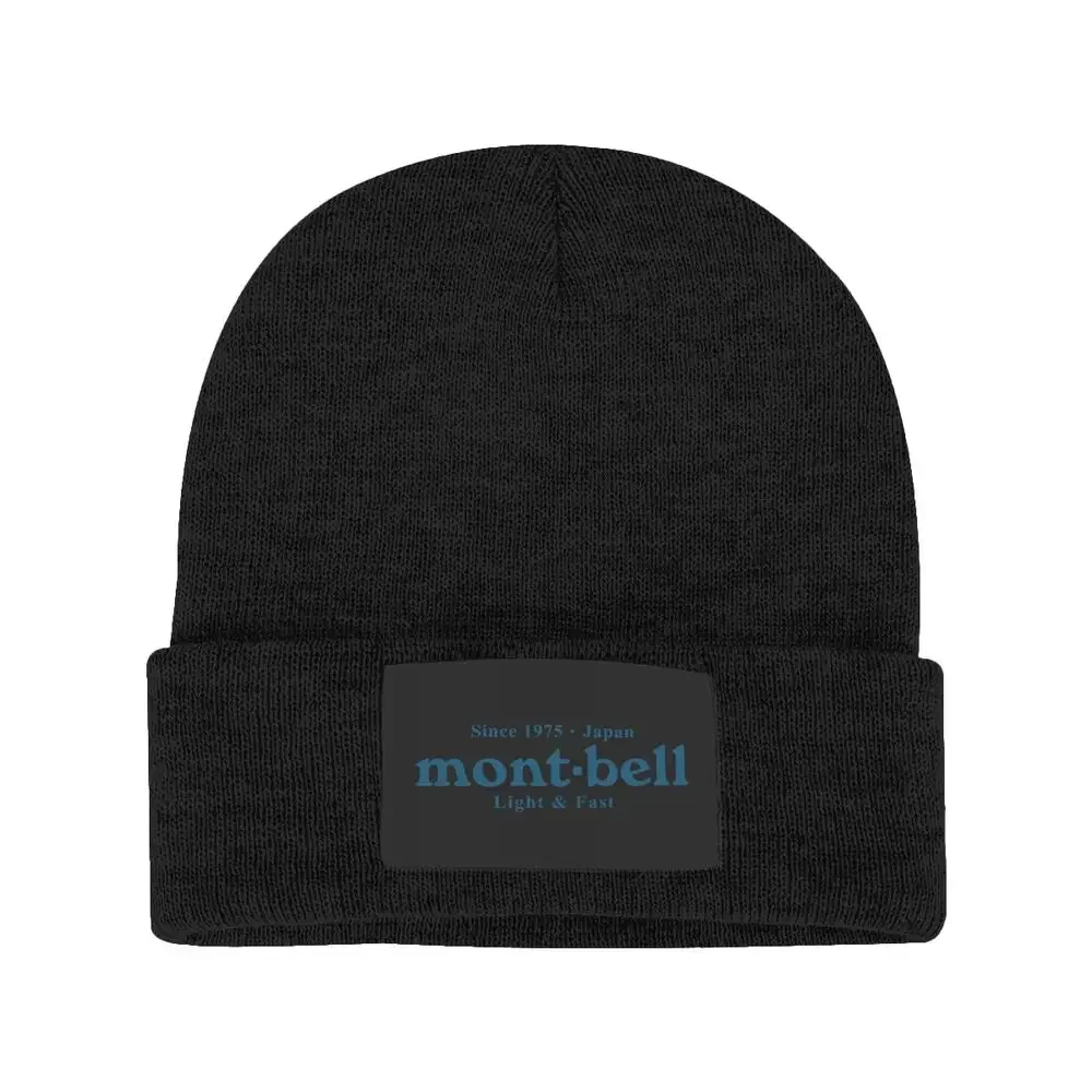 Montbell Logo Knitted Beanie Hat Beanies Cap Funny Hot Deals High Quality