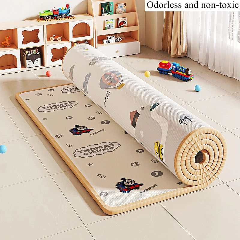 

Non-toxic 1CM Thick EPE Baby Activity Gym Baby Crawling Play Mats Carpet Baby Game Mat for Children's Safety Rug Folding Sending