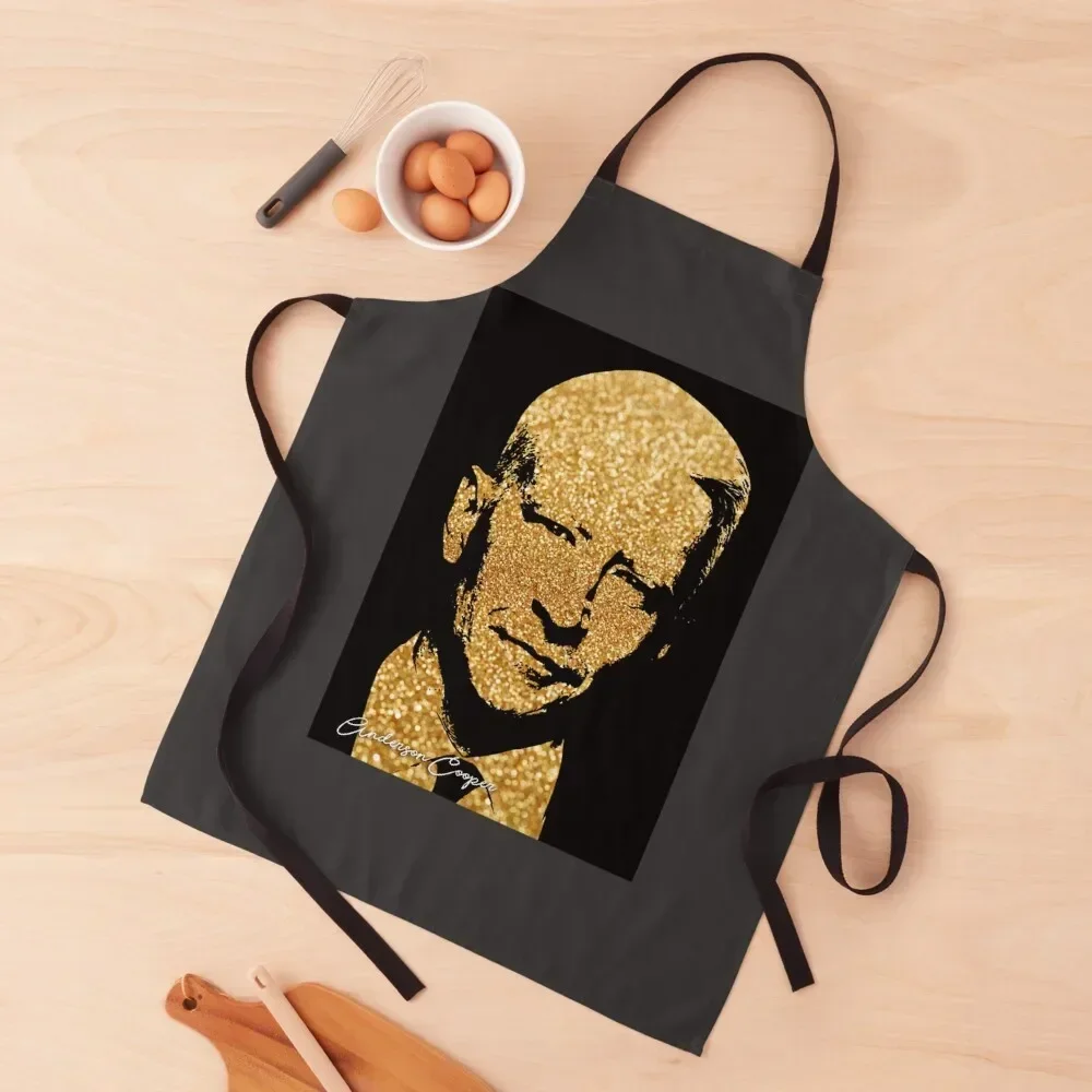 Anderson Cooper Apron kitchen jacket woman Barber Customizable Kitchen Novel Kitchen Accessories Apron