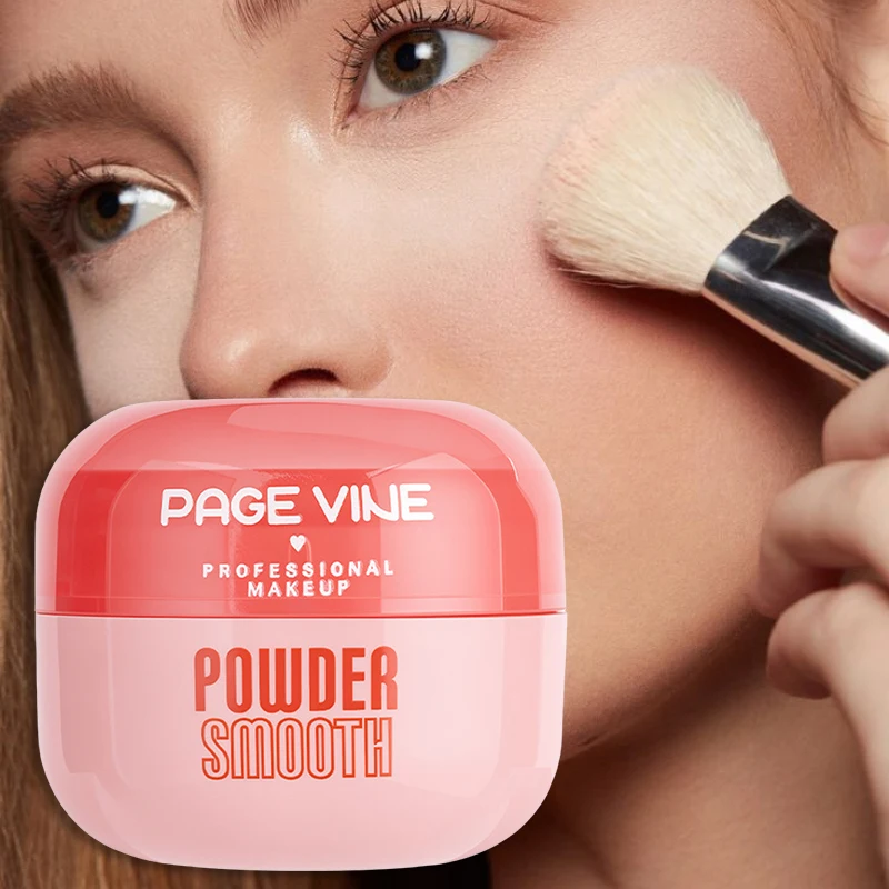 Page Vine Matte Setting Powder Natural And Long-lasting Oil Control Soft Matte Texture 6 Shades Blusher Face Makeup