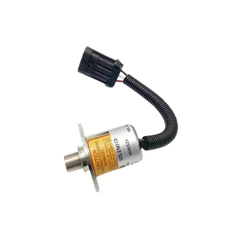 Bobcat slip loader s70s 100s 175 flameout solenoid valve switch Kubota excavator parts 6690523