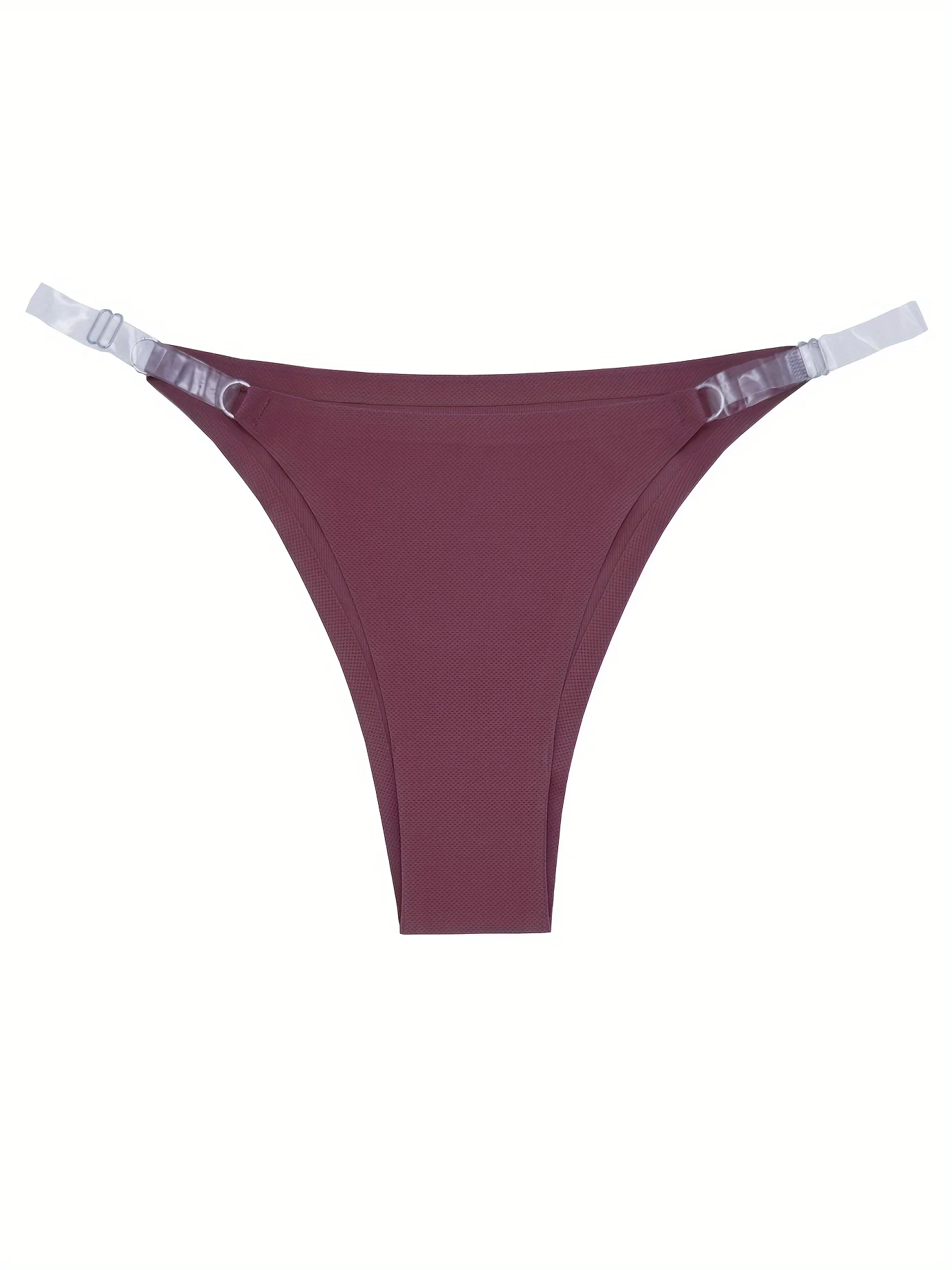 Sous-vêtement sexy, confortable, respirant et à séchage rapide pour femme, tissu en maille, transparent et ajustable, taille basse (6 paires)