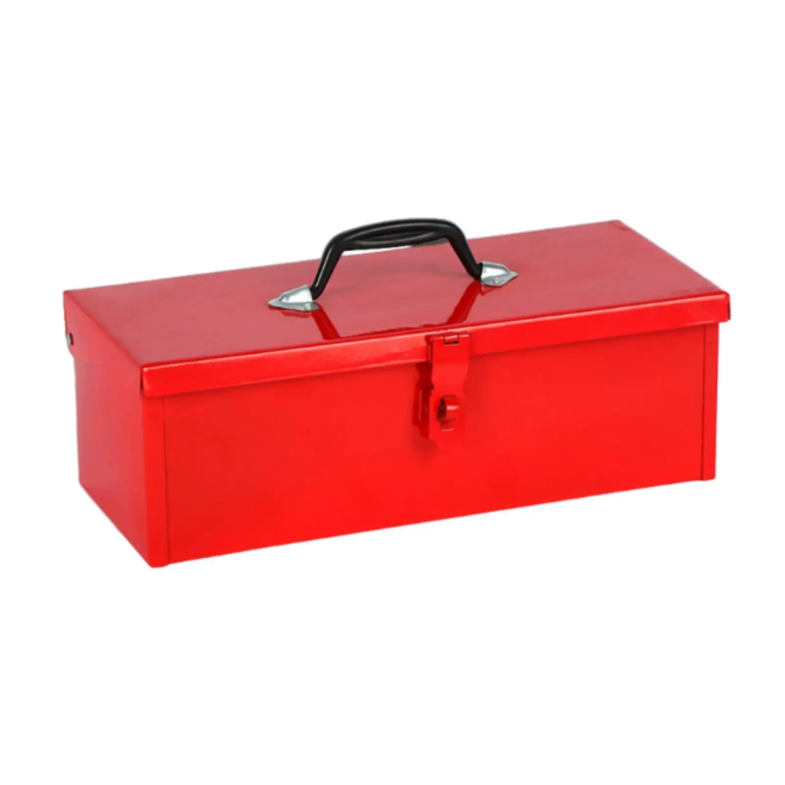 

Iron Tool Box Tool Case Red Multipurpose for Electrician Garages Workshops