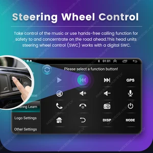 Mekene-Autoradio Android for Volkswagen, car radio, multimedia player, GPS, WiFi, RDS, Volkswagen, Passat, B6, B7, Golf 5, 6, Polo, Jetta, Skoda 8 Main sales steering wheel Volkswagen Multifunctional - №3