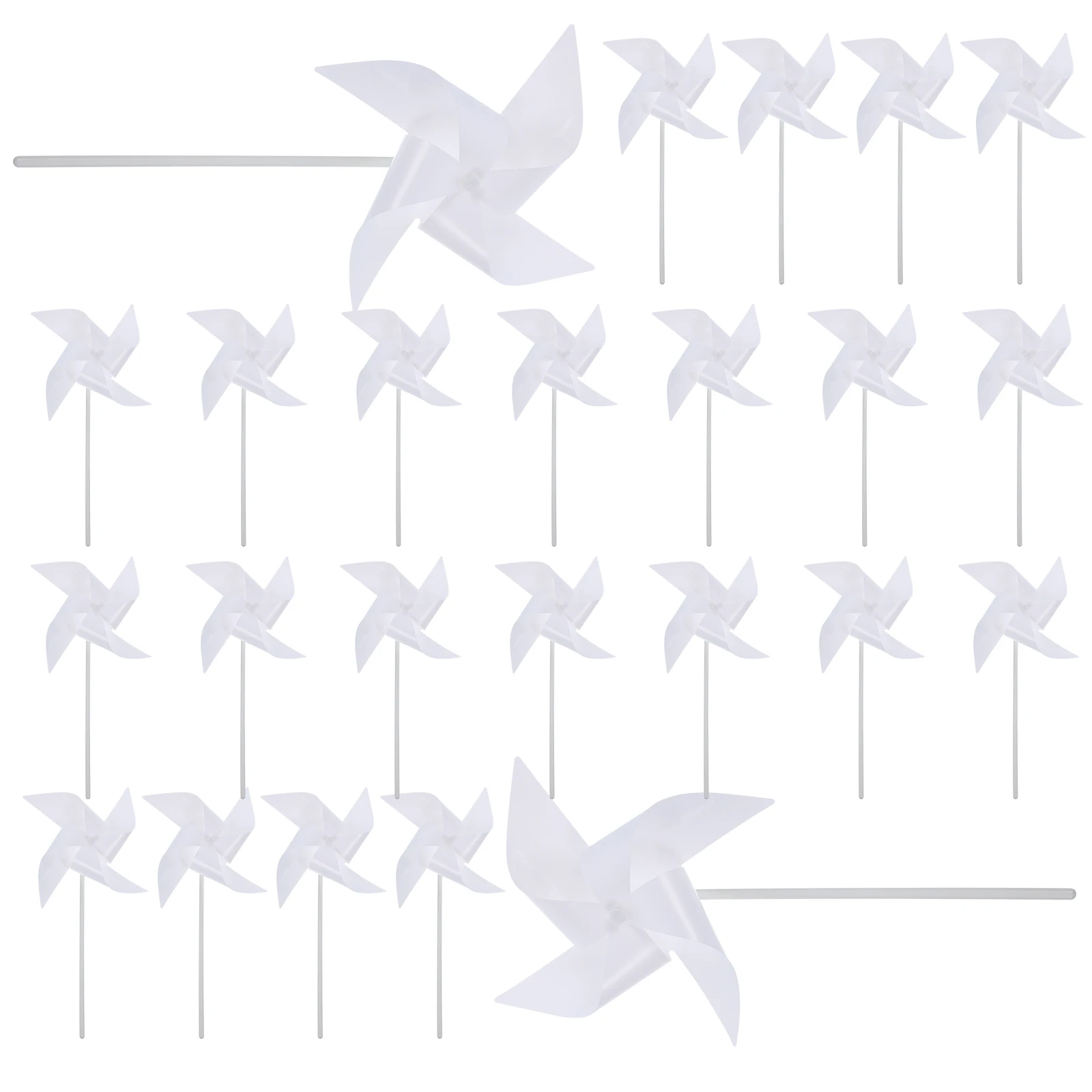 

Plastic Pinwheels Toys Diy Bulk Kids for Craft Crafts Unpainted Blank Unfinished