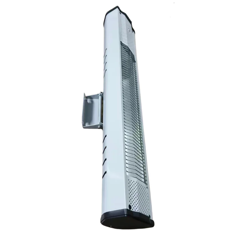 Remote Control Infrared Electric Heater 1500W Wall-Mounted or Hanging Overheat Protection Compact Patio