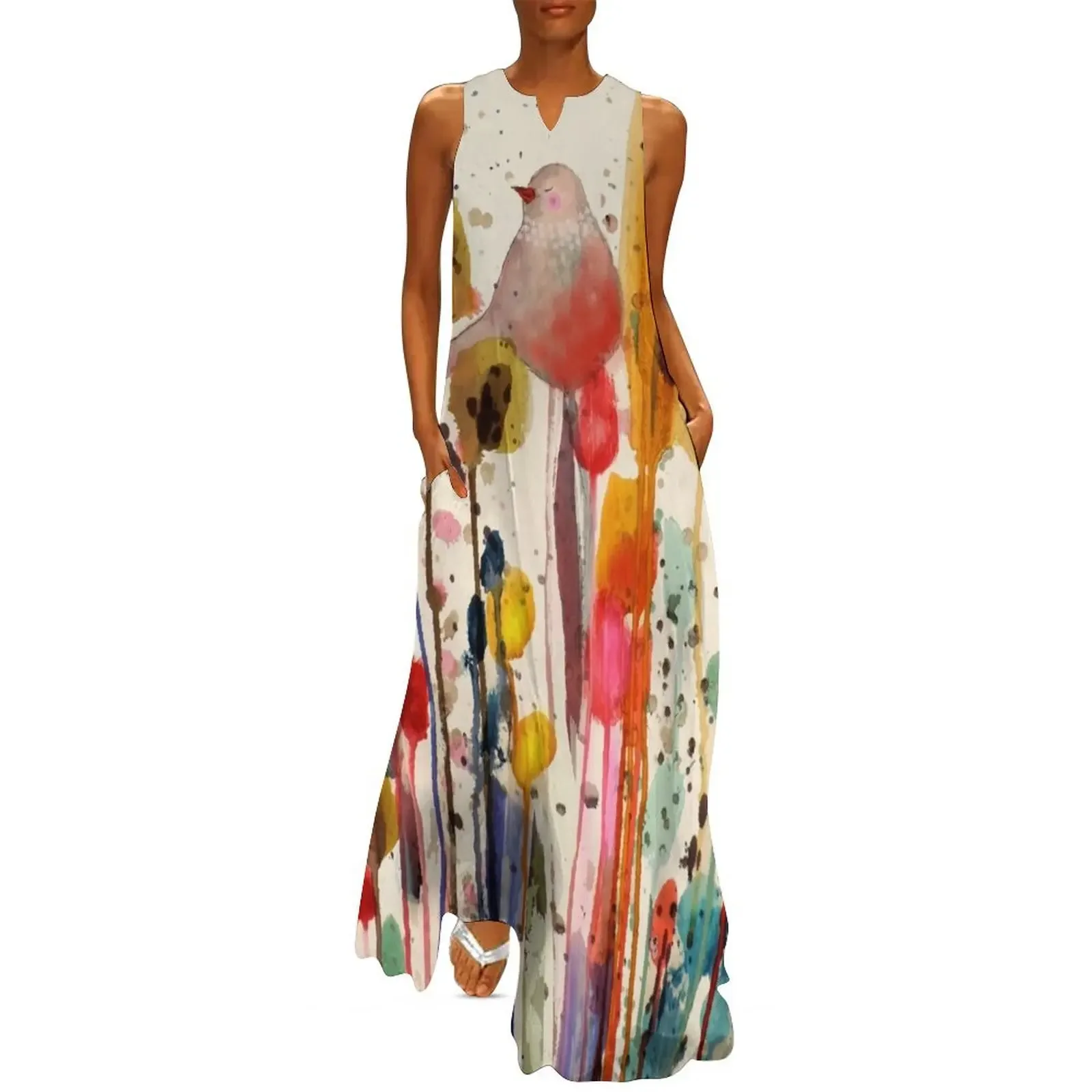 

ce doux matin Long Dress long sleeve dress dresses korean style Women's skirt dress dresses