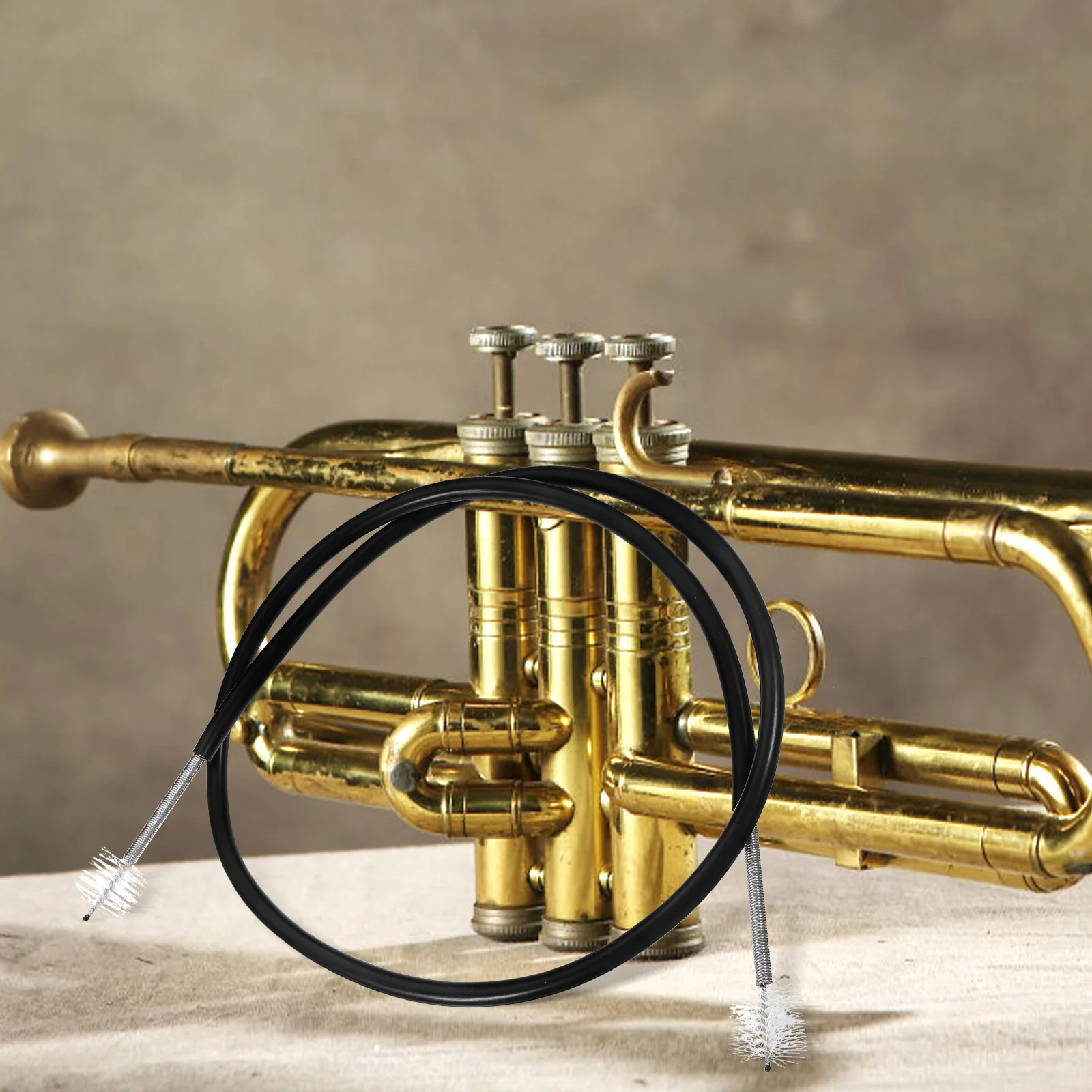 

Reusable Trumpet Horn Trombone Wind Instrument Maintenance Tool Durable Lightweight Flexible Music Instrument Care Horn Cleaning
