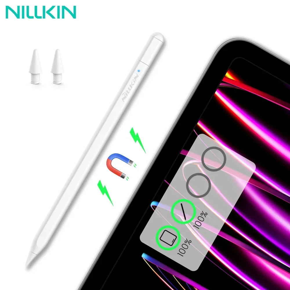 Nillkin For Apple Pencil Stylus With Magnetic iPad Pen for iPad Pro 11 4th iPad Air 5 4 for iPad Pro 12.9 4/5/6th Generation Pen