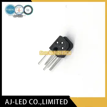 10 pcs/lot Commutateur photoélectrique à faisceau traversant transmissif RPI-1133 Capteur de rainure de photointerrupteur, Rainure īlargeur 1.1mm