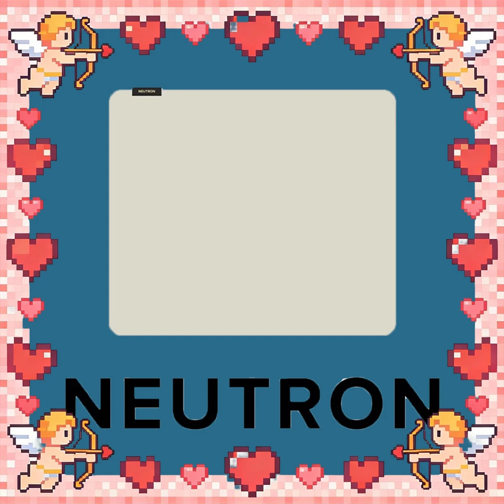 QUAOAR GEAR NEUTRON Esports Mousepad  Speed Control Mouse Pad High Precision Edge Locking For CSGO VALORANT Pc Accessories Gifts