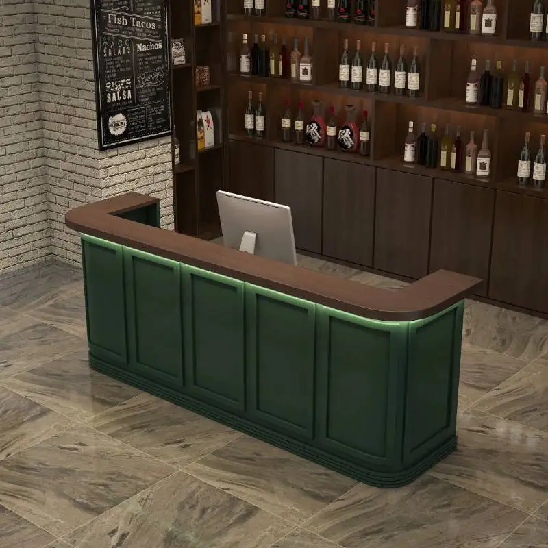 

Storage Design Reception Desks Modern Drawers Business Corner Reception Counter Luxury Indoor Mostrador Recepcion Furniture